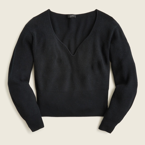 J Crew Wide V-neck sweater - Picture 1 of 5
